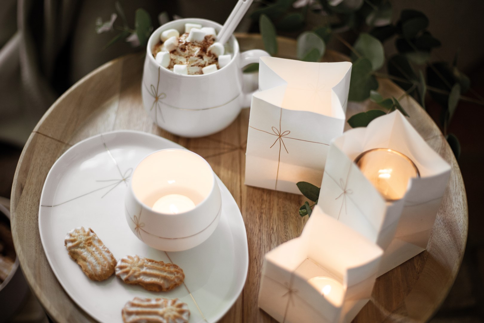 Rezept für cremige heiße Schokolade mit Marshmallows - Petra König